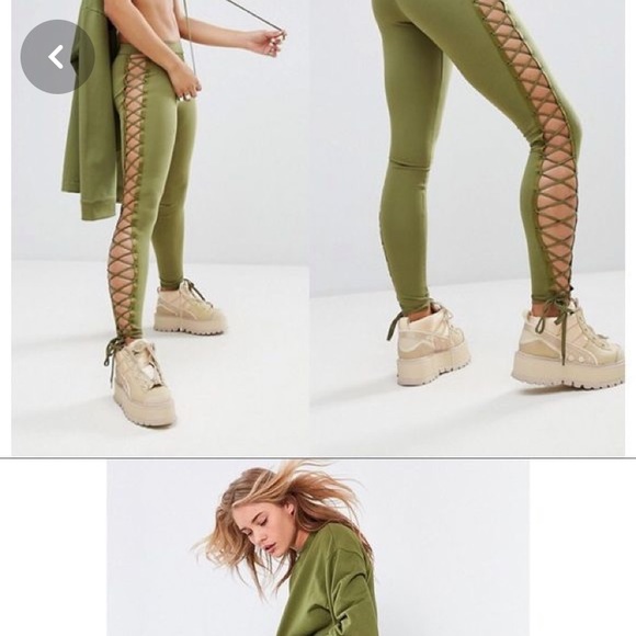 RARE Fenty X Puma Set bodysuit and leggings